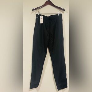 NWT Men’s Lacoste Sport Jogger Pants Black Size 3 (Small) with drawstring